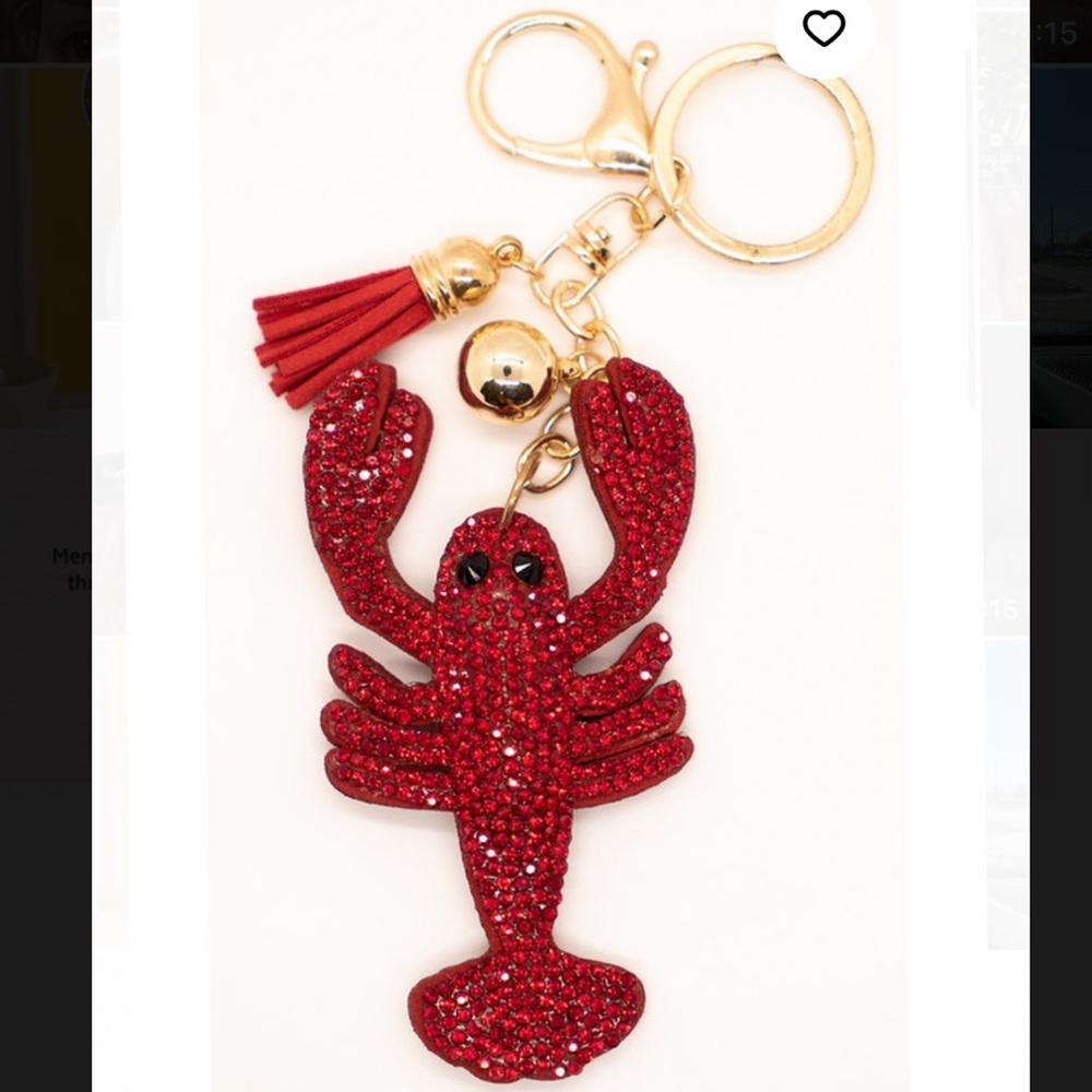 “He’s her Lobster” Keychain